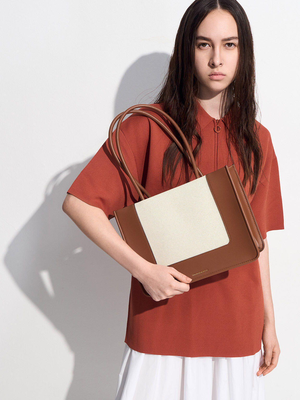 Charles & Ke*th - Daylla Canvas Tote Bag - Denim (AD)