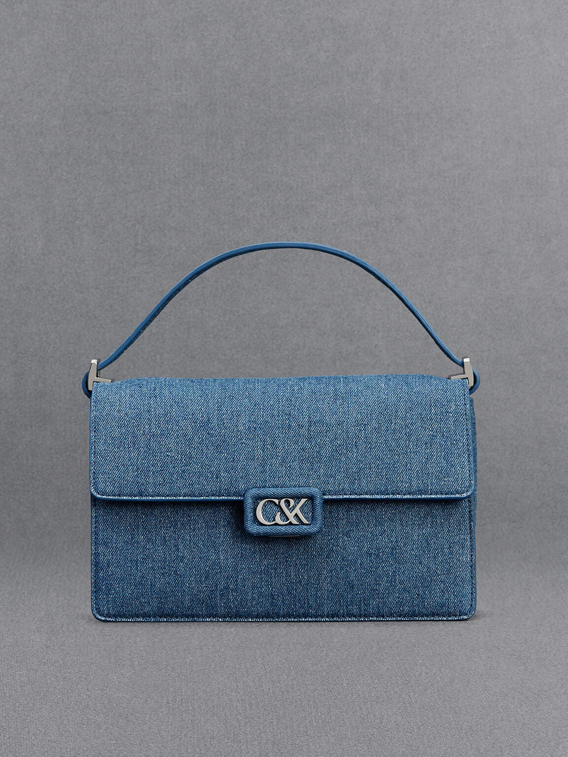 Charles & Ke*th -  Denim Boxy Bag - Blue (AD)