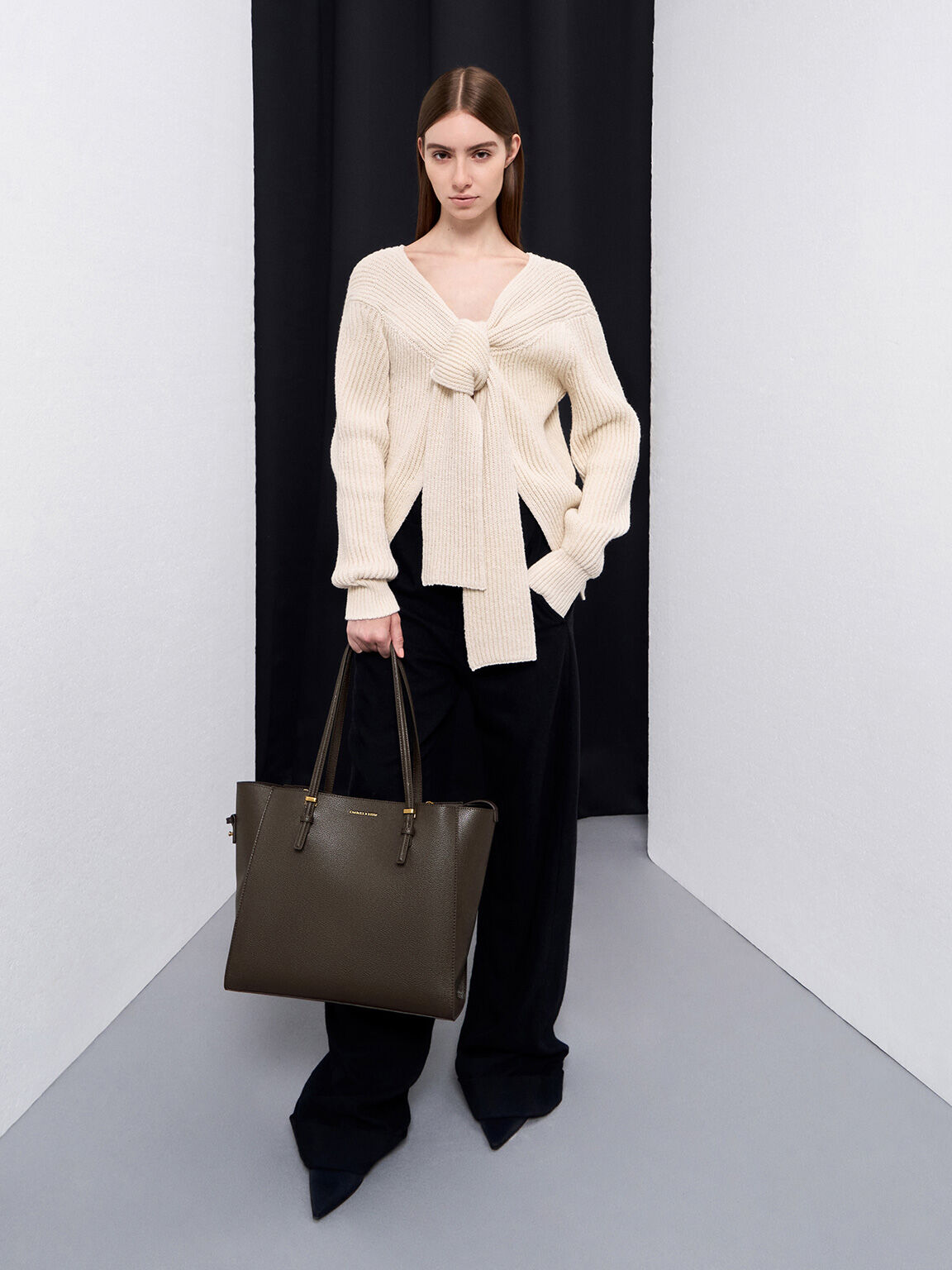 Charles & Ke*th -  Sansa Tote Bag - Coffee (AD-May)