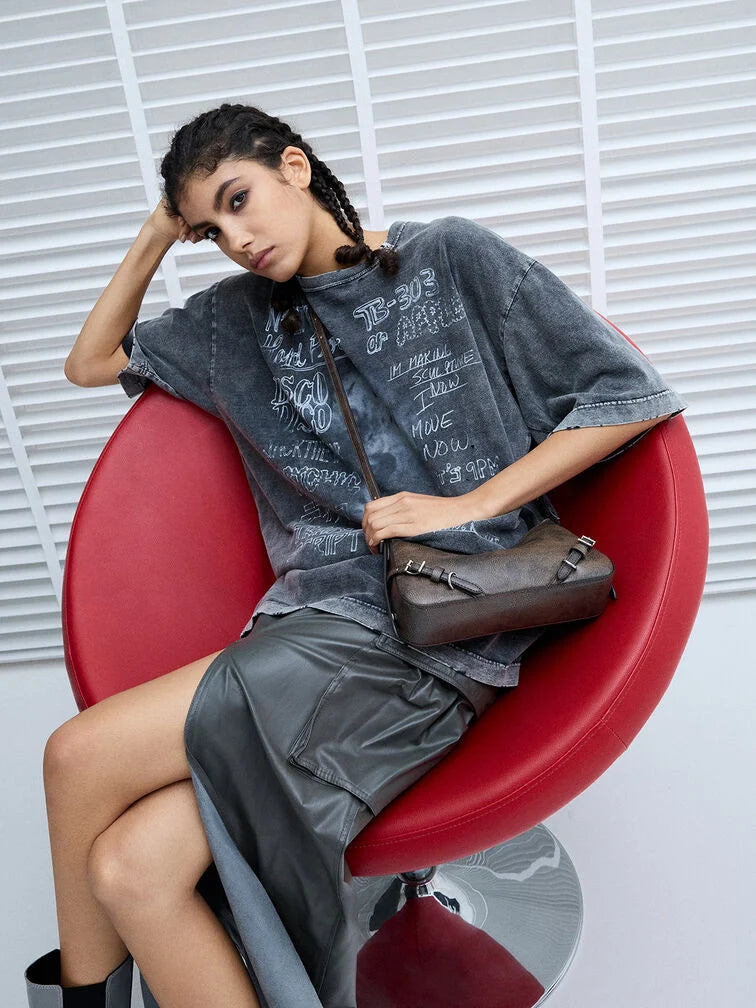 Charles & Ke*th - Sloane Shoulder Bag - Dark Brown (AD-Sep)