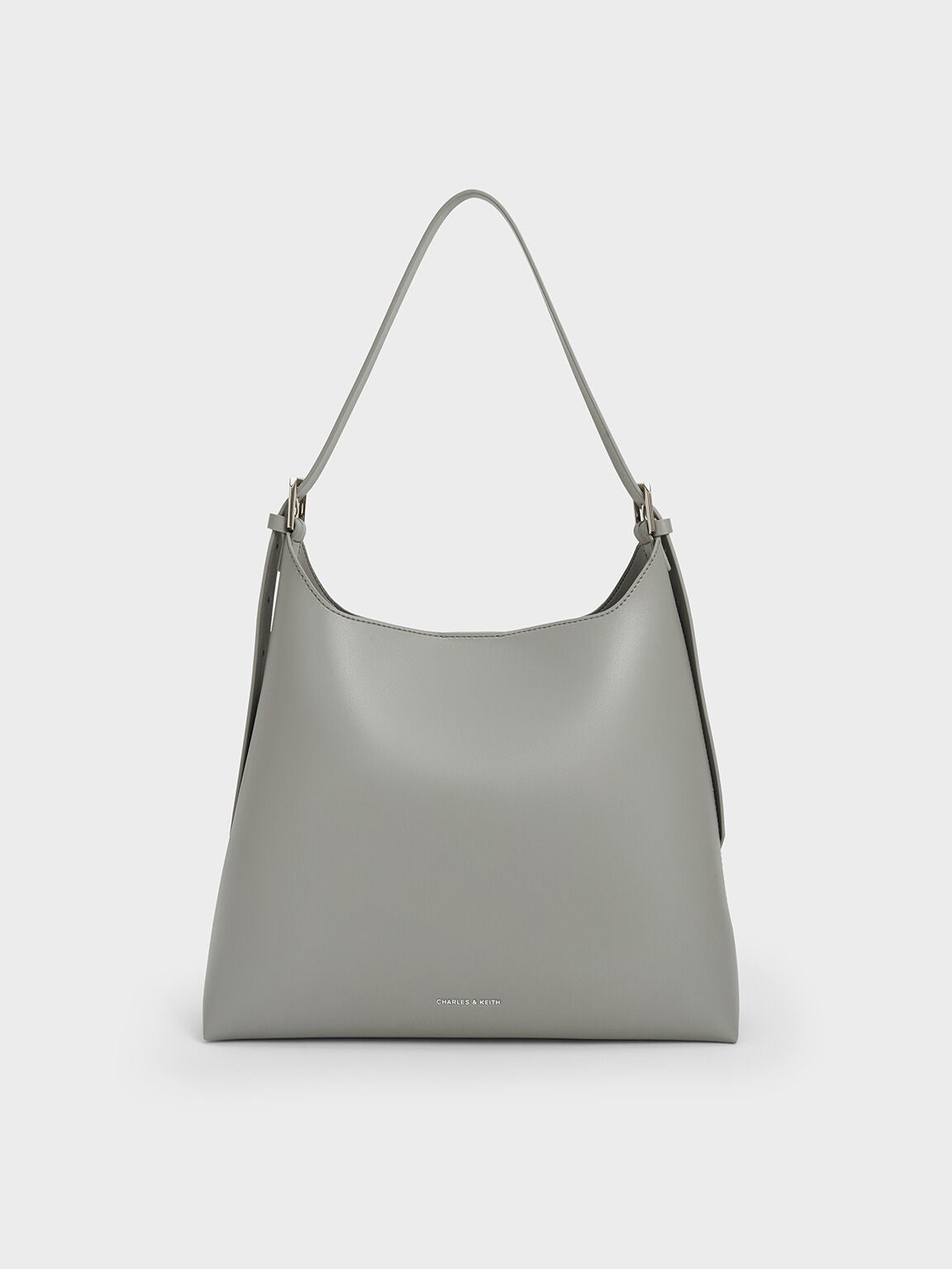 Charles & Ke*th - Hertha Trapeze Slouchy Hobo Bag - Grey (AD-July)