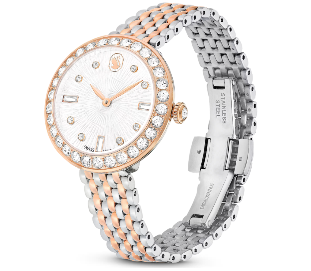 Swar*vski - Certa watch - Metal bracelet, Rose gold tone - 5672971 [Delivery Date: 10/05/2025]