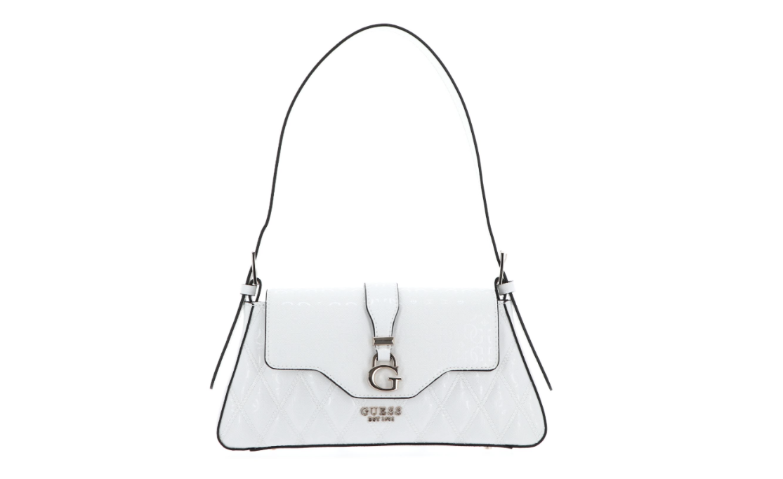 Gues* -  Adi 4G logo shoulder bag - White (AD-SEP)