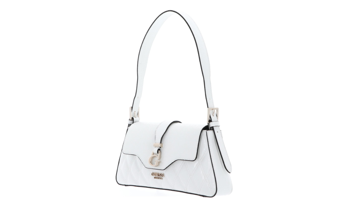 Gues* -  Adi 4G logo shoulder bag - White (AD-SEP)