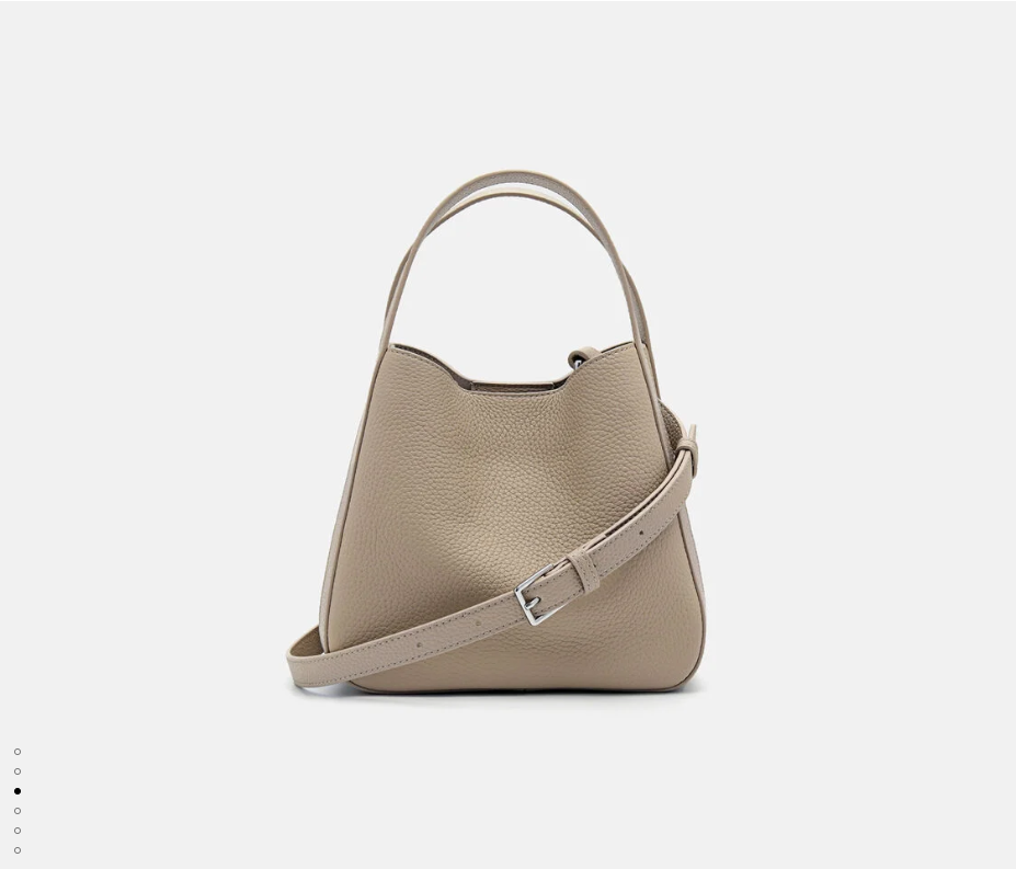 PEDR*  Dana Bucket Bag - Taupe (AD-July)