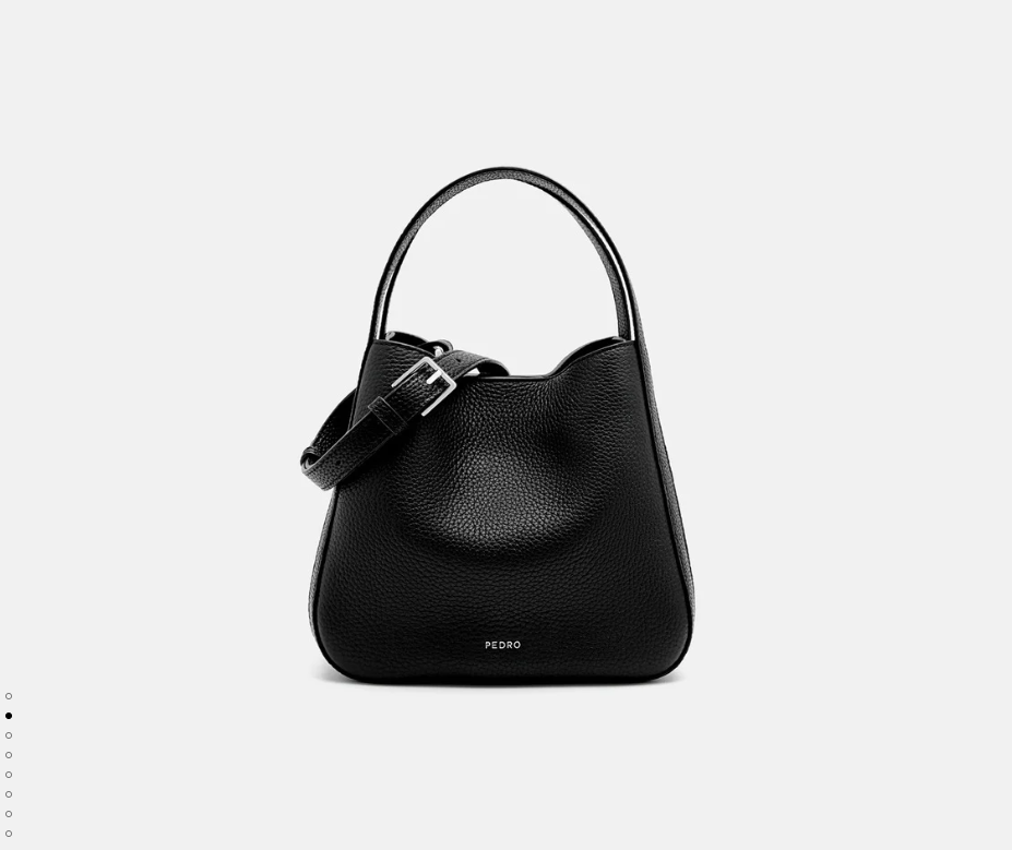 PEDR*  Dana Bucket Bag - Black (AD-July)