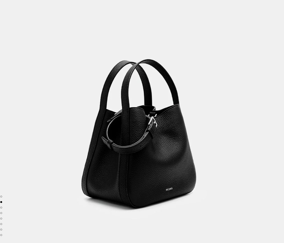 PEDR*  Dana Bucket Bag - Black (AD-July)