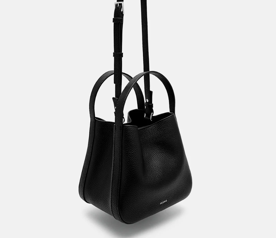 PEDR*  Dana Bucket Bag - Black (AD-July)