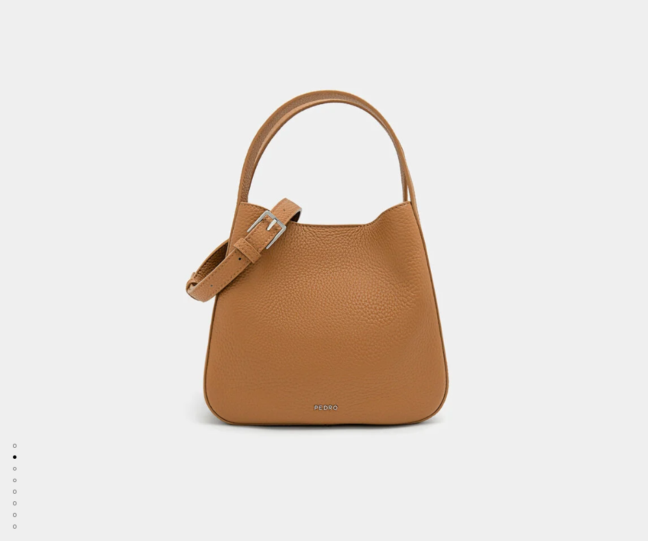 PEDR*  Dana Bucket Bag - Cognac (AD-July)