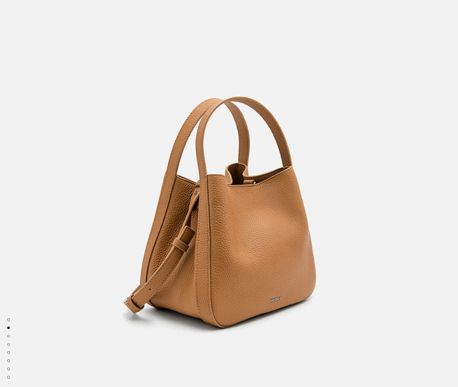 PEDR*  Dana Bucket Bag - Cognac (AD-July)