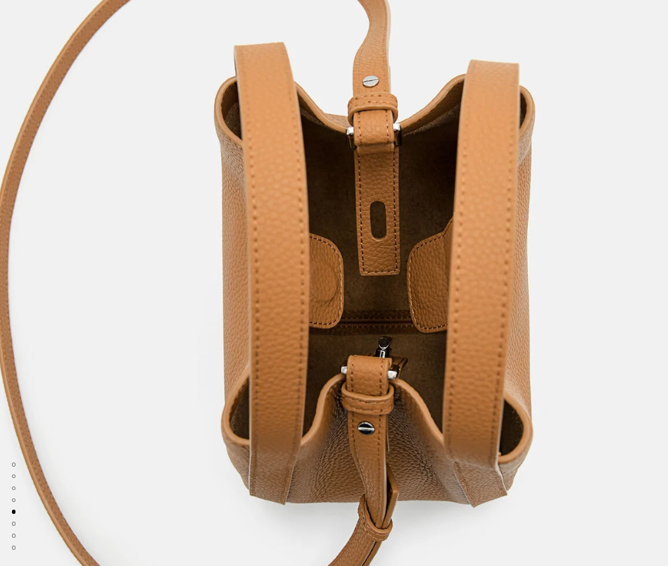 PEDR*  Dana Bucket Bag - Cognac (AD-July)
