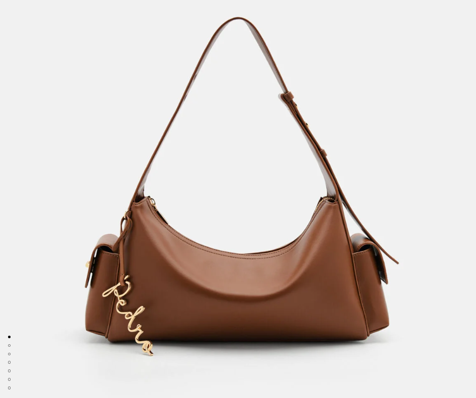 PEDR*  - Alanis Shoulder Bag - Brown (AD-July)