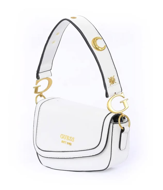 Gues* -  G-Dream Flap Shoulder Bag - White (AD-August)