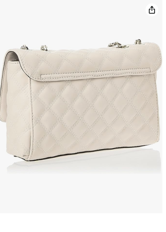 Gues* - Cessily Convertible Crossbody Flap - Cream (AD-August)