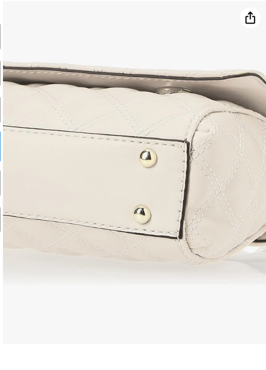 Gues* - Cessily Convertible Crossbody Flap - Cream (AD-August)