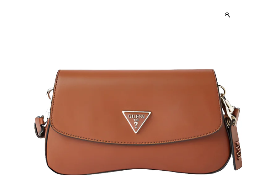 Gues* -  Cordelia Flap Shoulder Bag - Brown (AD-August)