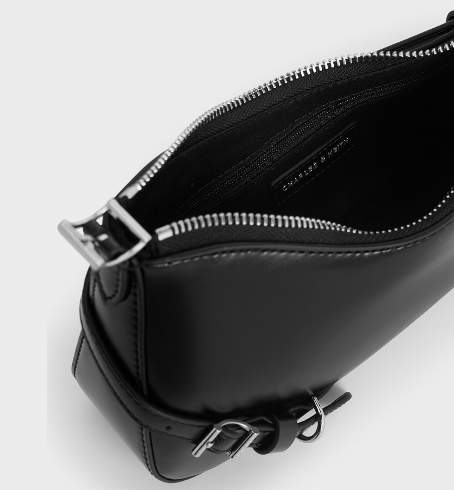 Charles & Ke*th - Sloane Shoulder Bag -  Black (AD-SEP)