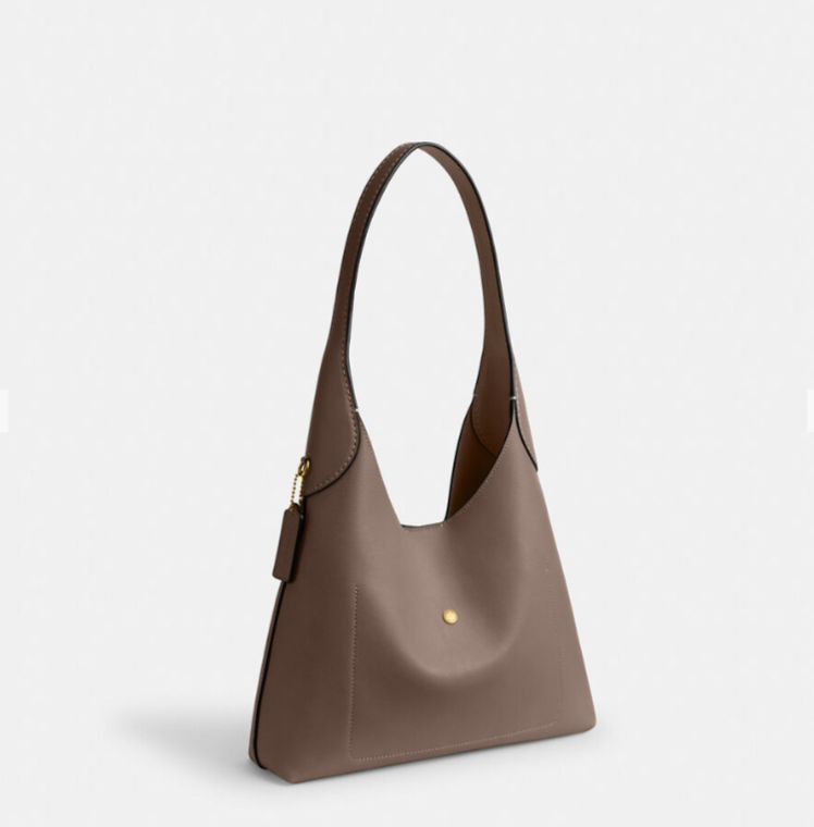 C*ACH - Bro*klyn Shoulder Bag 28 - Dark Stone (AD-NOV-P)