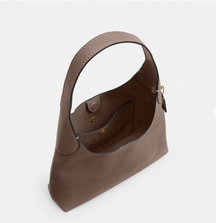 C*ACH - Bro*klyn Shoulder Bag 28 - Dark Stone (AD-NOV-P)