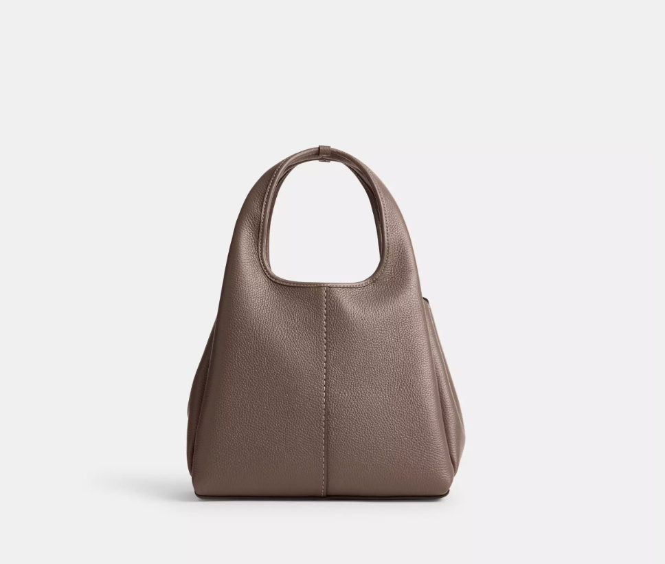 C*ACH - L*na Shoulder Bag 23 - Brass/Dark Stone (AD-NOV-P)