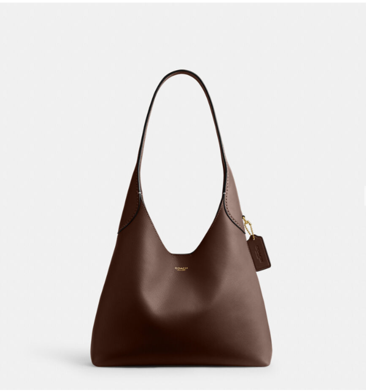 C*ACH - Bro*klyn Shoulder Bag 28 - Maple (AD-NOV-P)