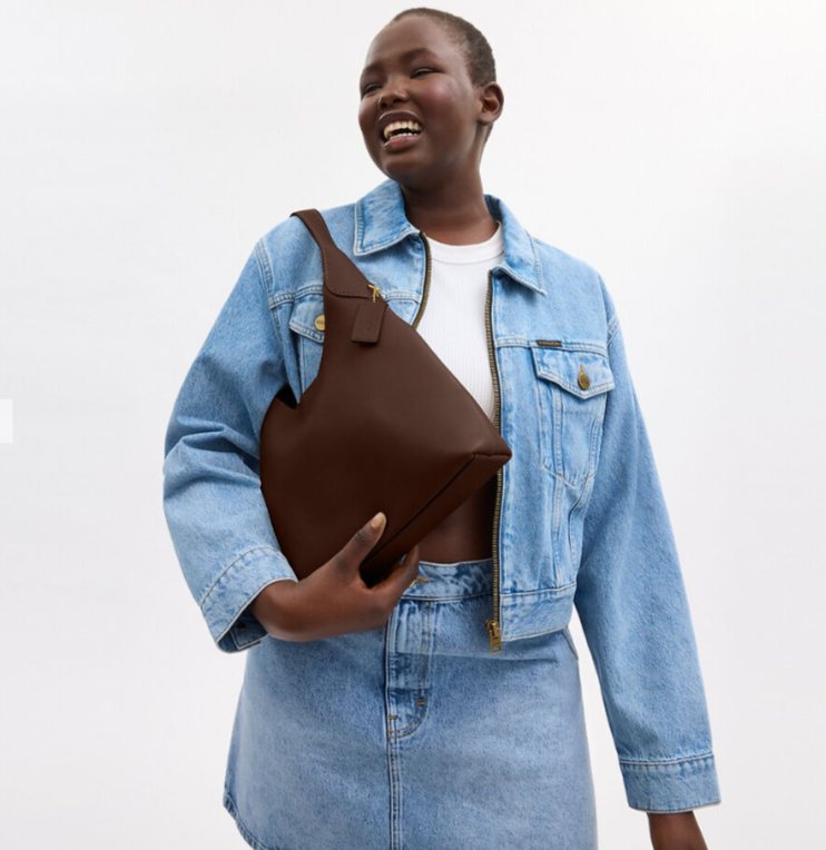 C*ACH - Bro*klyn Shoulder Bag 28 - Maple (AD-NOV-P)