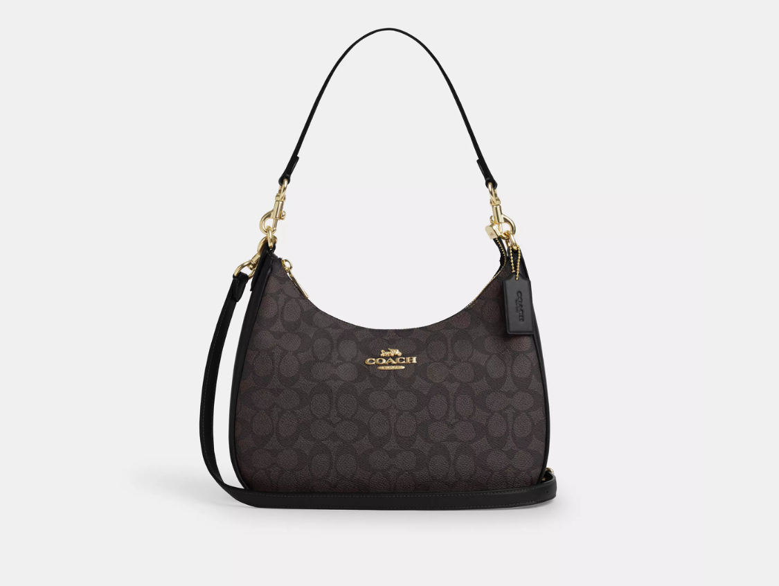 C*ACH - T*ri H*bo Bag - Black (AD-NOV-P)