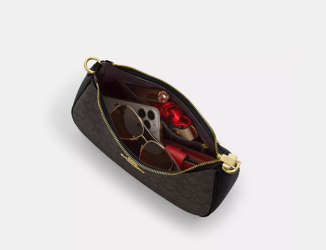 C*ACH - T*ri H*bo Bag - Black (AD-NOV-P)