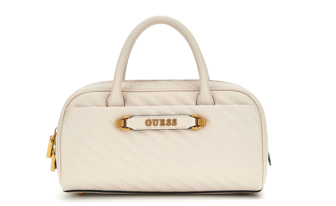 Gues* -  Sela Box Satchel Bag - Cream (AD-NOV-A)