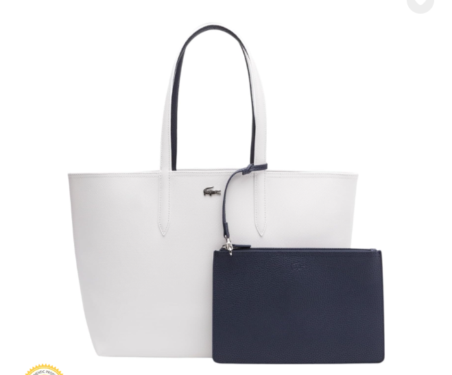 Lacost* - Women's Anna Tote - Navy/White (AD-Sep)