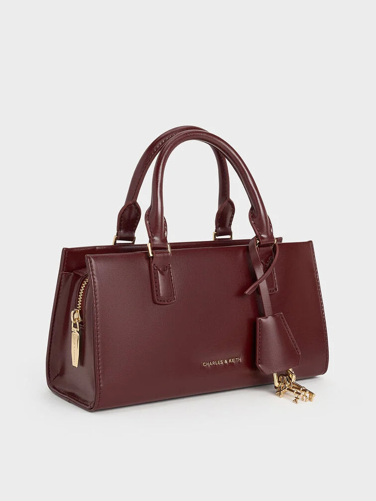 Charles & Ke*th - Mini Kerry Tote Bag - Mulberry Plum (AD-Sep)