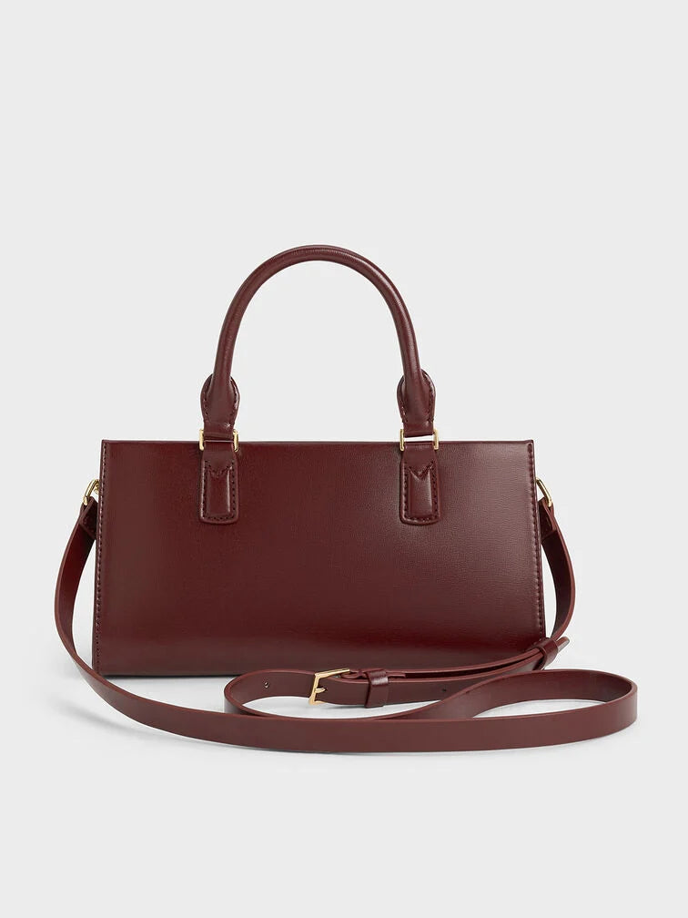 Charles & Ke*th - Mini Kerry Tote Bag - Mulberry Plum (AD-Sep)