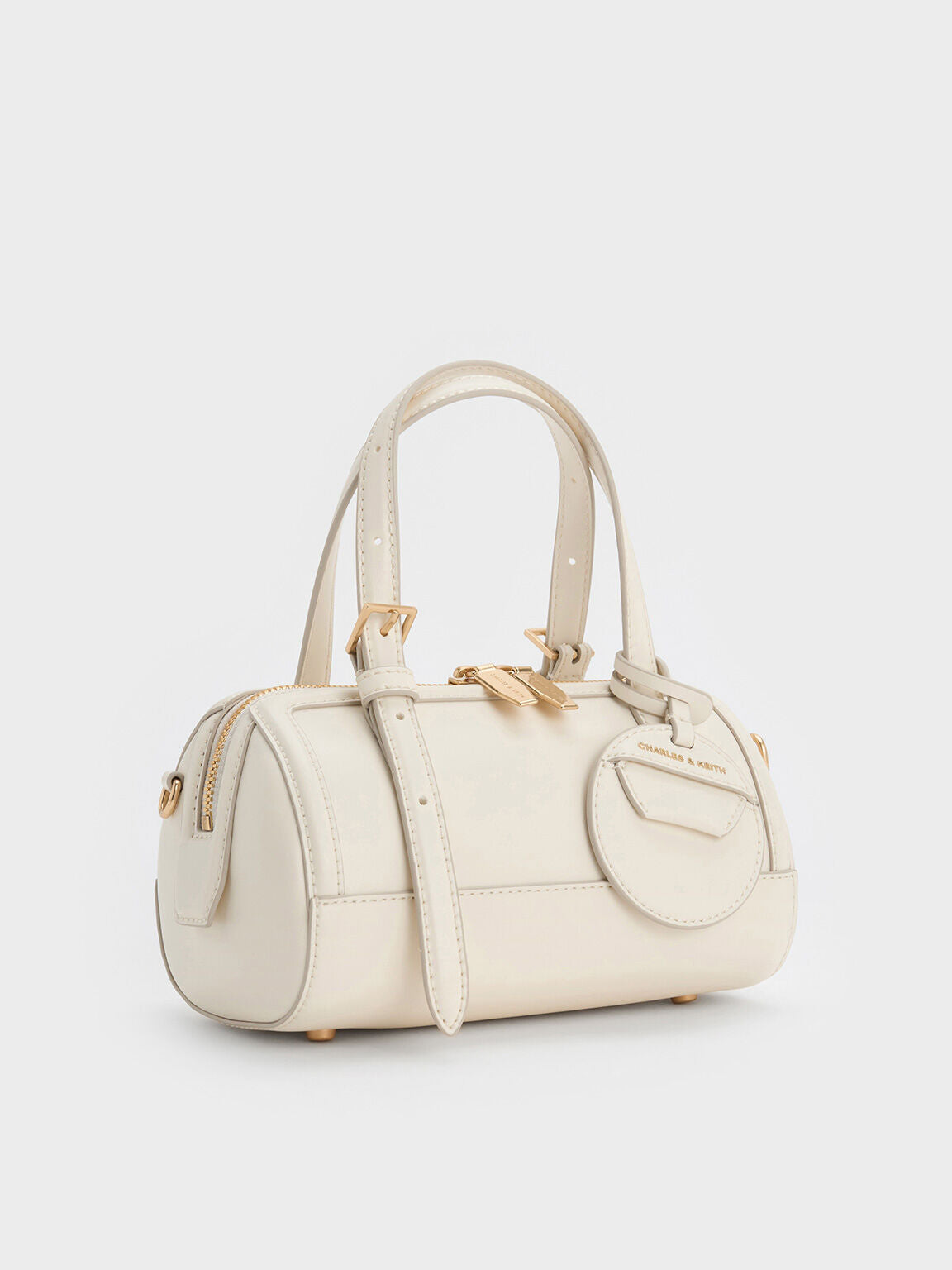 Charles & Ke*th -Enola Bowling Bag - Cream (AD-May)