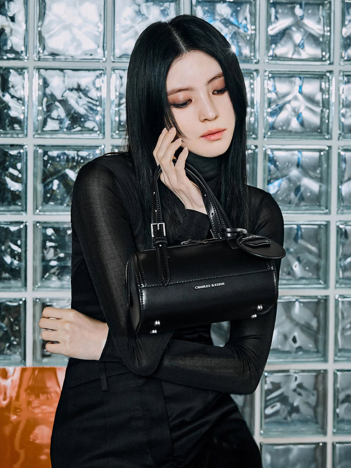 Charles & Ke*th -Enola Bowling Bag - Noir (AD-May)