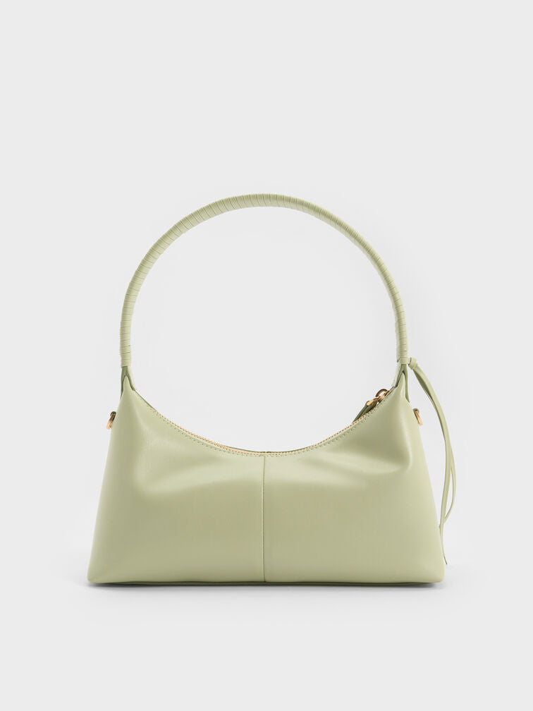 Charles & Ke*th - Simone Shoulder Bag - Matcha Green (AD-SEP)