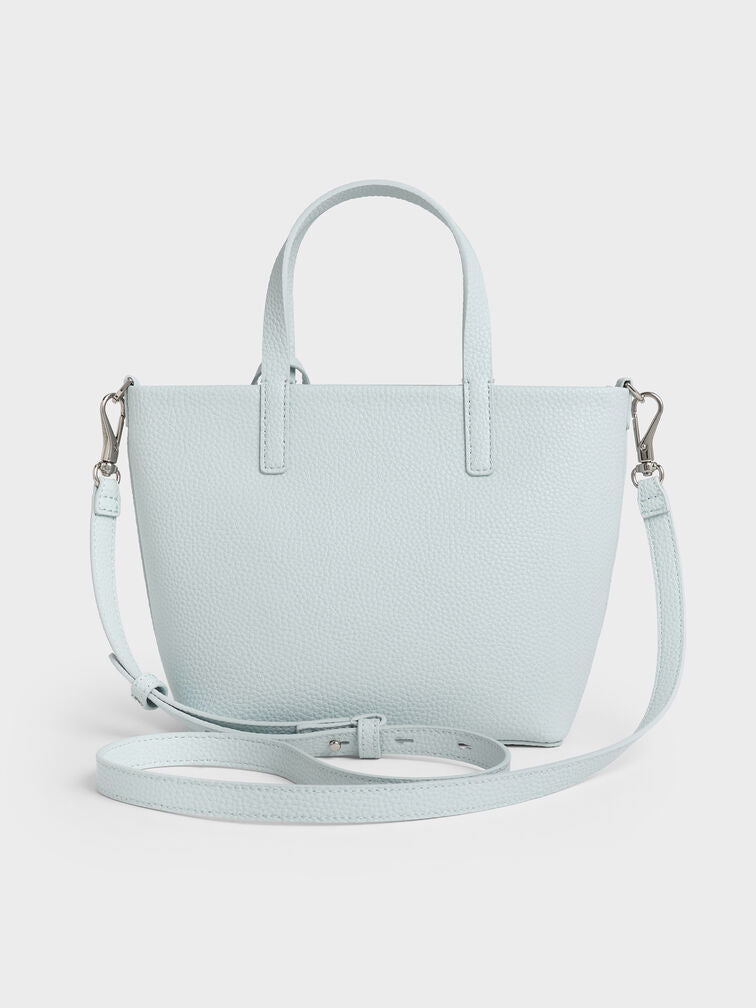 Charles & Ke*th - Mini Beryl Tote Bag -   Sea Salt Blue (AD-SEP)