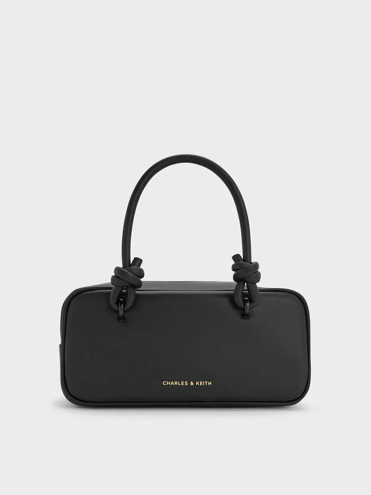 Charles & Ke*th - Sammie Knotted-Handle Elongated Bag - Black (AD-SEP)