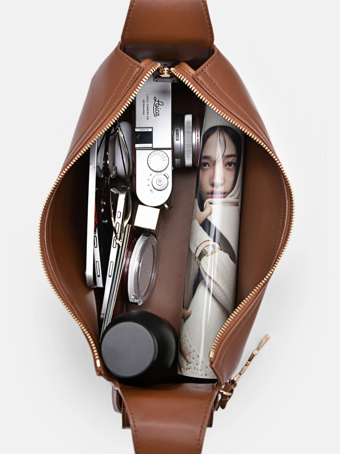 PEDR*  - Alanis Shoulder Bag - Brown (AD-July)