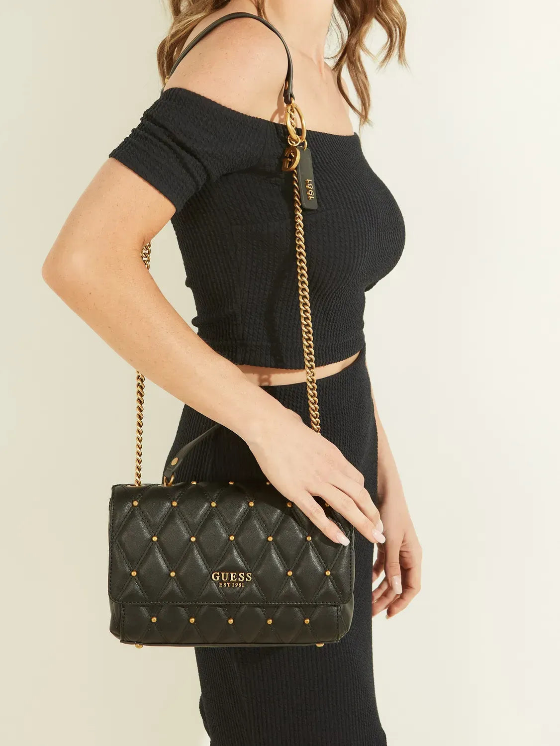 Gues* - Triana Convertible Crossbody -  Pink (AD-August)