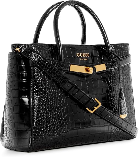 Gues* - Enisa Satchel Bag - Black (AD-August)