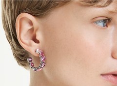 Swar*vski -Pink, Rhodium plated 5742885(2026 PACKAGING)