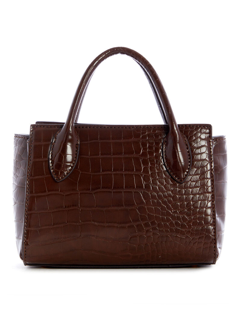 Gues* - Enisa Satchel Bag - Dark Maroon (AD-August)