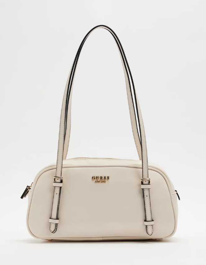 Gues* - Cerelia Shoulder Satchel Bag - Bone (AD-MAY26-GSPT)