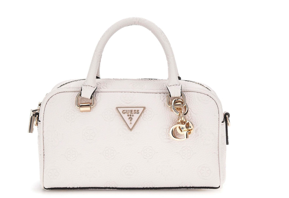 Gues* -  Cresidia Small Satchel S -Off White- (AD-MAY26-GSPT)