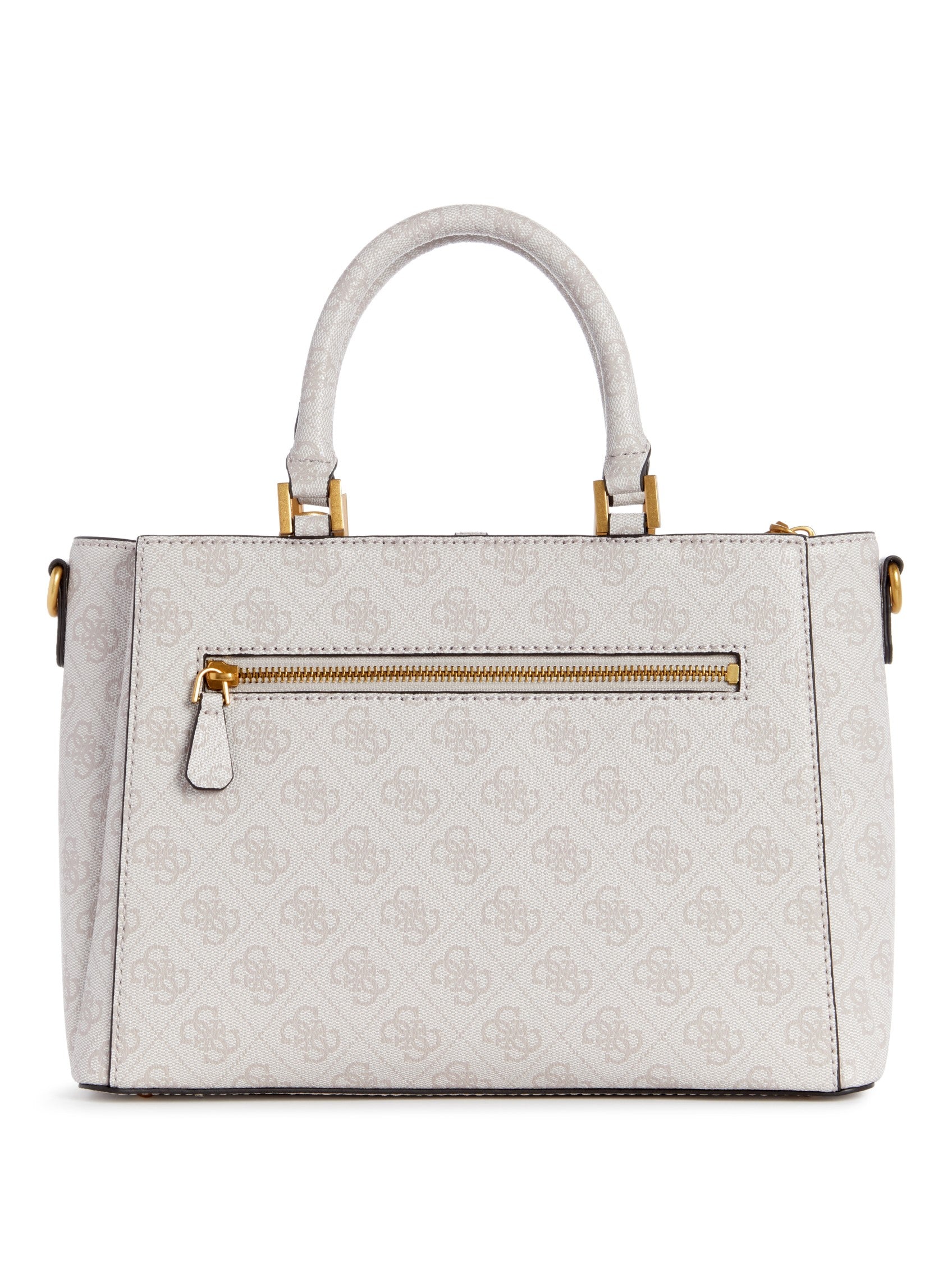 Gues* -  James Logo Girlfriend Satchel - Gray (AD-August)