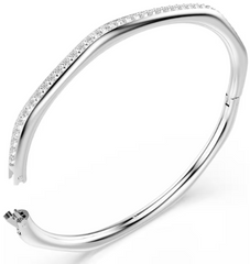 Swar*vski - Octagon shape, Round cut, White, Rhodium plated-5725222(2026 PACKAGING)