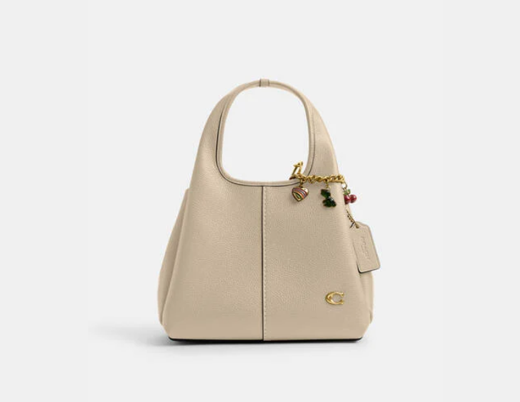 C*ACH - L*na Shoulder Bag 23 - White (AD-MAY26-PT)