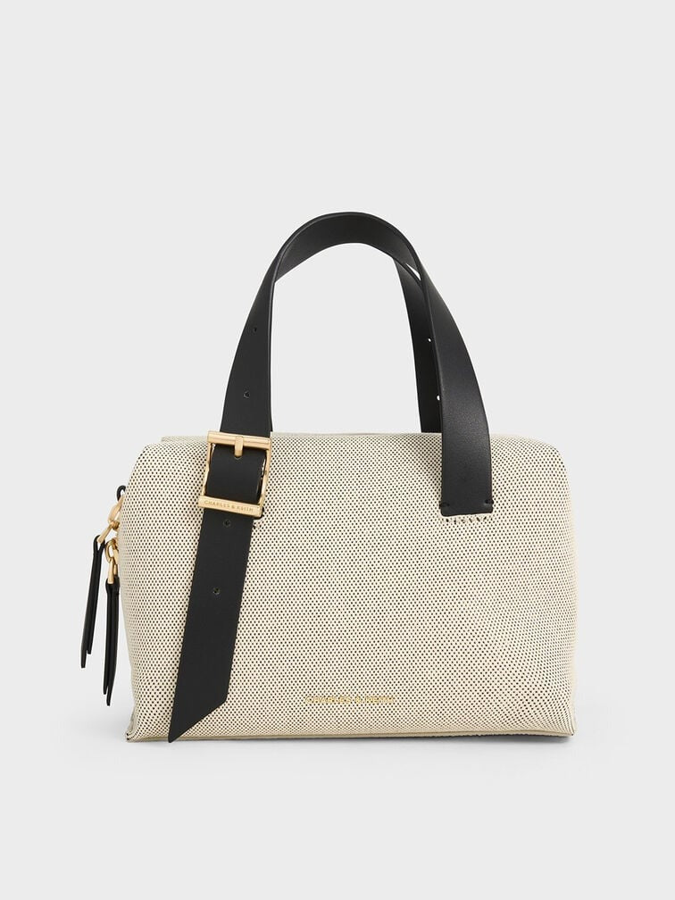 Charles & Ke*th - Marceline Canvas Bowling Bag - Multi (AD-MAY26-JF)