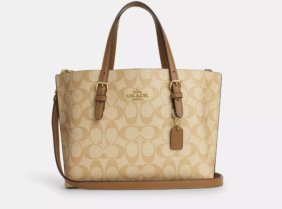 C*ACH - M*llie Tote 25 In Signature Canvas - (AD-MAY26-PT)