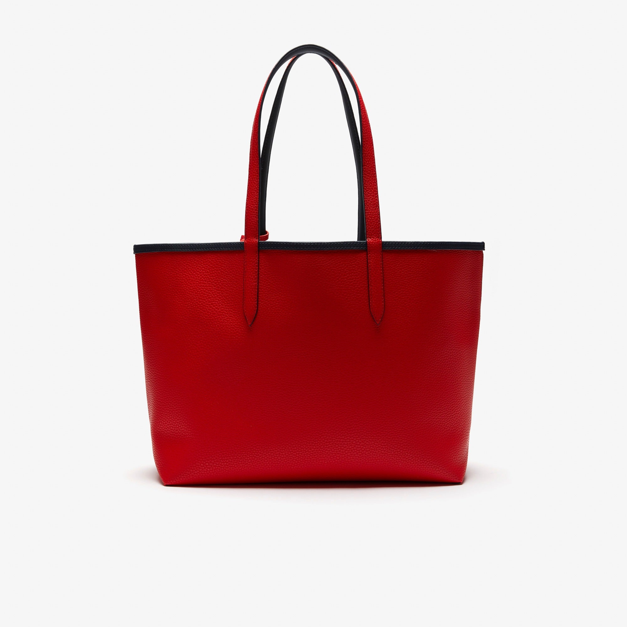 Lacost* - Anna Reversible Tote with Pouch - Navy/Red (AD-August)